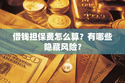 北京借钱担保费怎么算？有哪些隐藏风险？