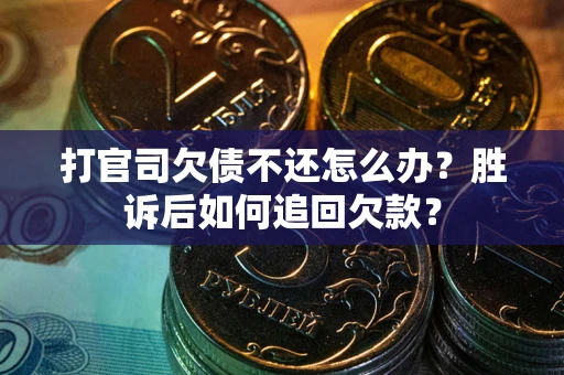 北京打官司欠债不还怎么办？胜诉后如何追回欠款？