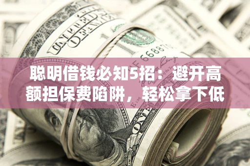 北京聪明借钱必知5招：避开高额担保费陷阱，轻松拿下低息贷款